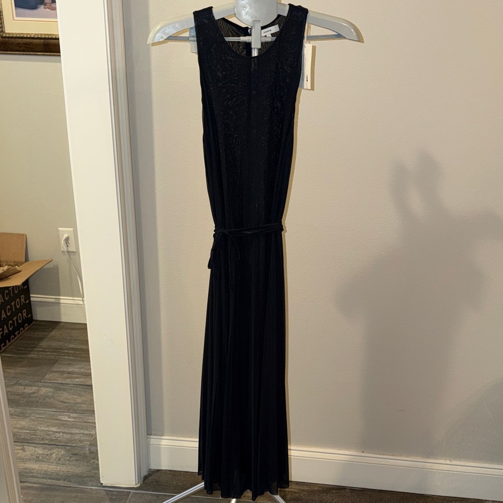 Vince Elegant Navy Blue Maxi Dress